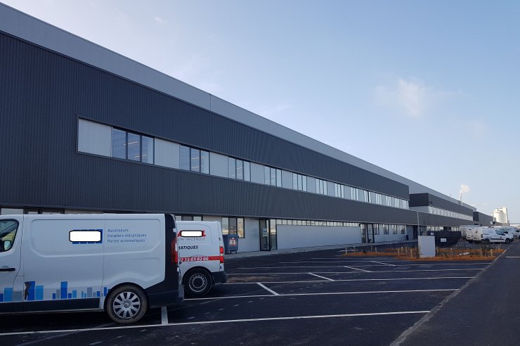 Usine d'Eoliennes SIEMENS-GAMESA au HAVRE