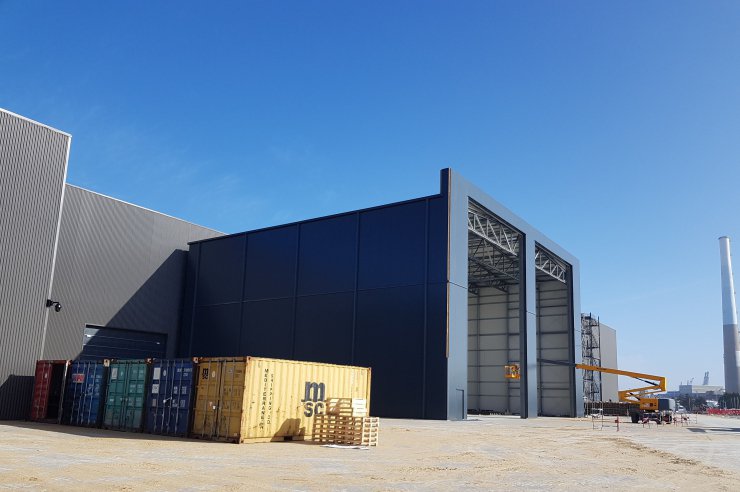 Usine d'Eoliennes SIEMENS-GAMESA au HAVRE