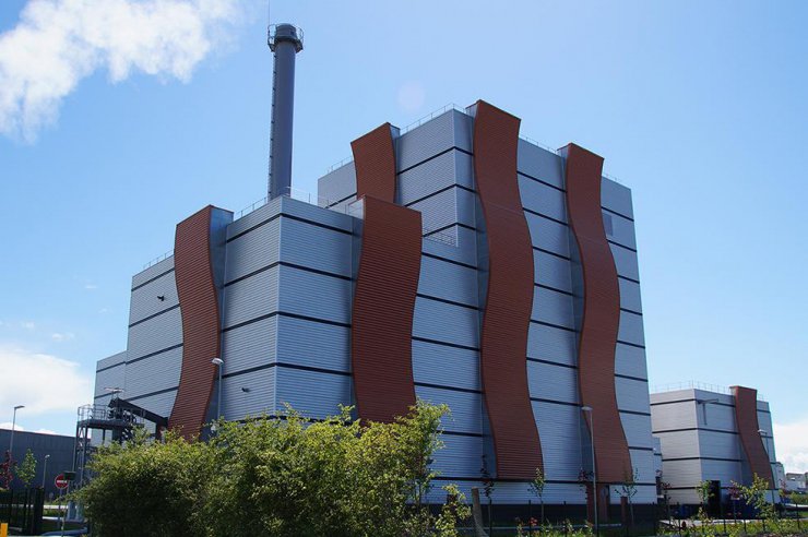 Centrale de cogénération à biomasse d'Orléans